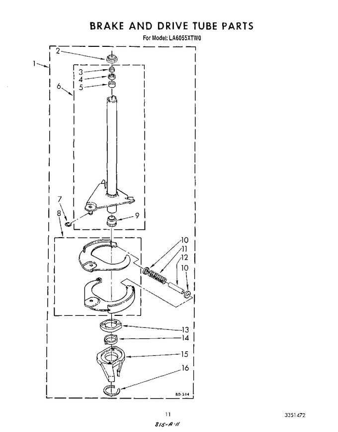 Diagram for LA6055XTF0