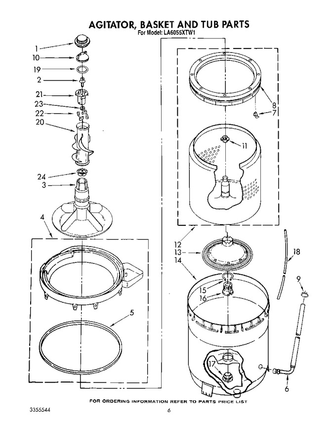 Diagram for LA6055XTF1