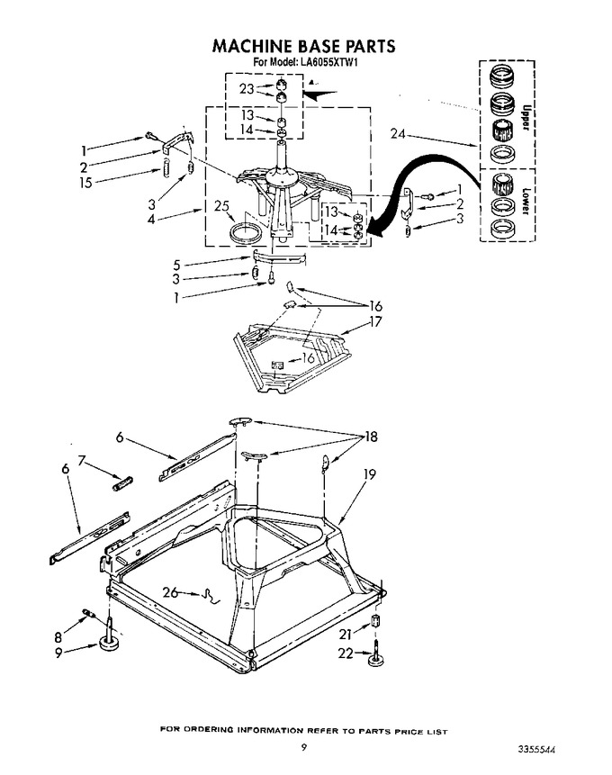 Diagram for LA6055XTM1