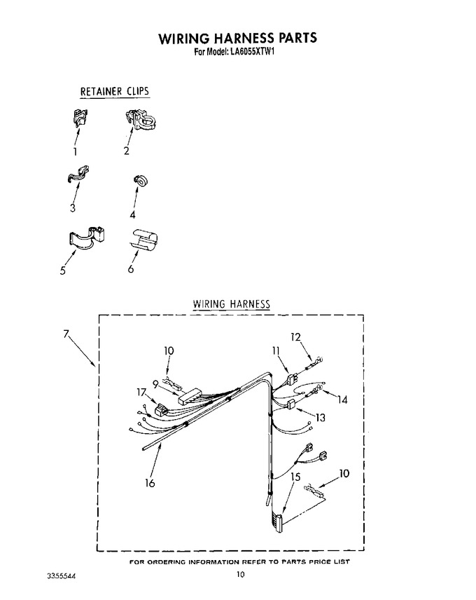 Diagram for LA6055XTM1