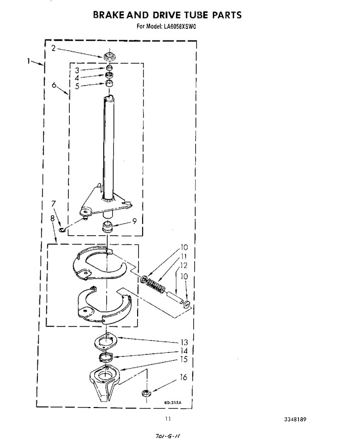 Diagram for LA6058XSW0