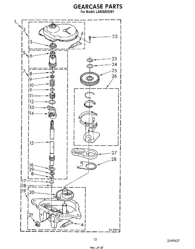 Diagram for LA6058XSW1
