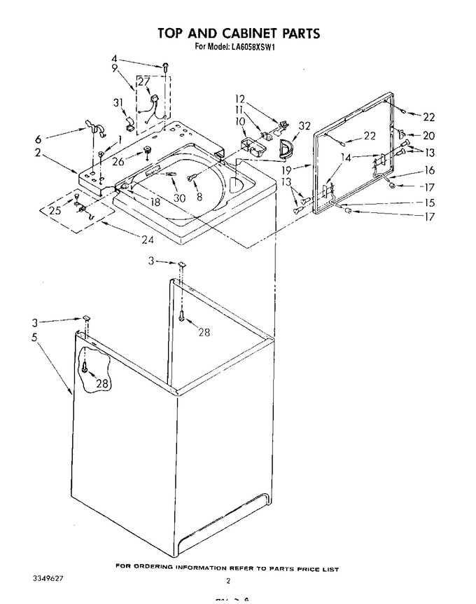 Diagram for LA6058XSW1