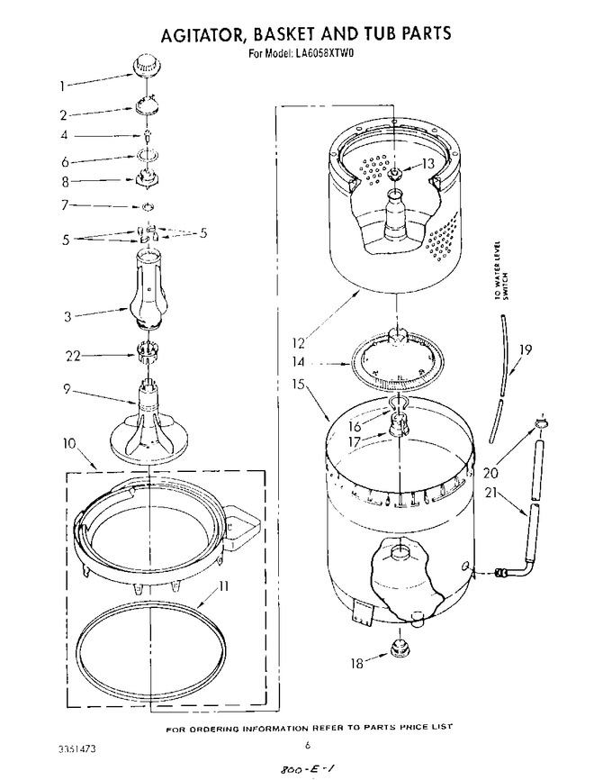 Diagram for LA6058XTG0