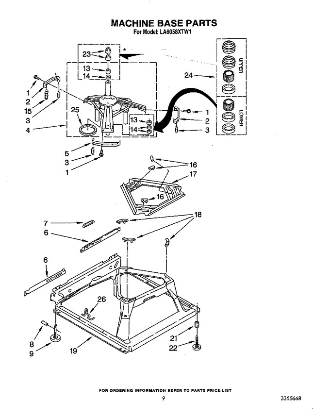 Diagram for LA6058XTW1