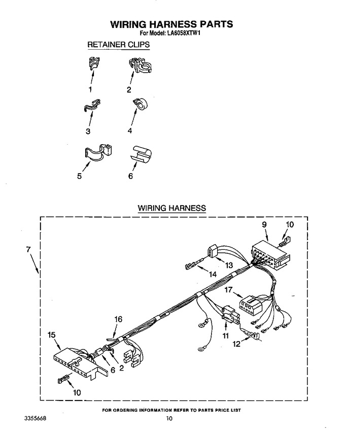 Diagram for LA6058XTW1