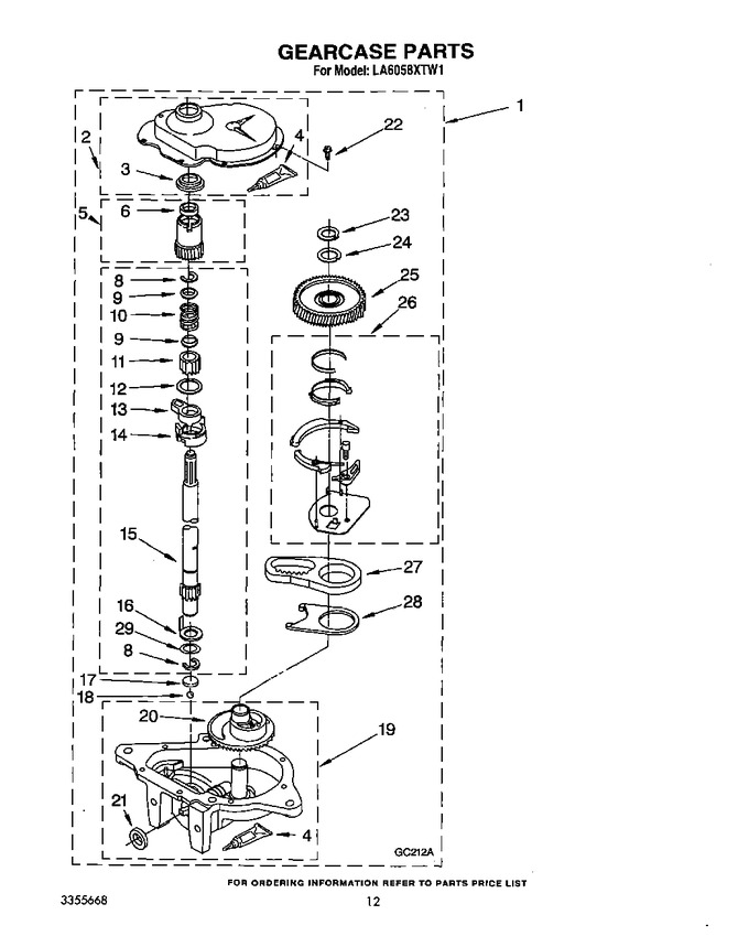 Diagram for LA6058XTW1