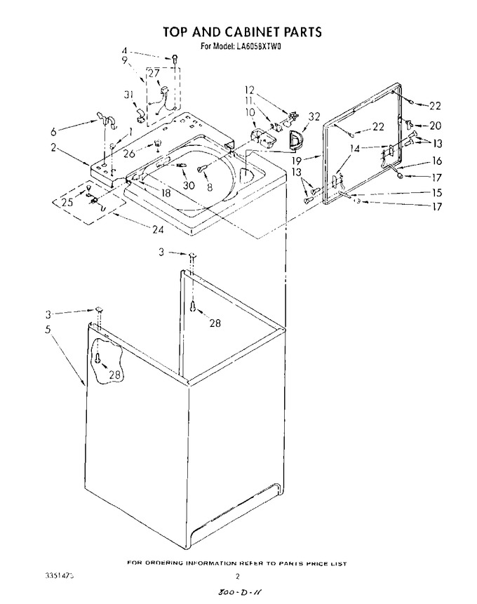 Diagram for LA6058XTN0