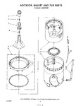 Diagram for 05 - Agitator, Basket And Tub