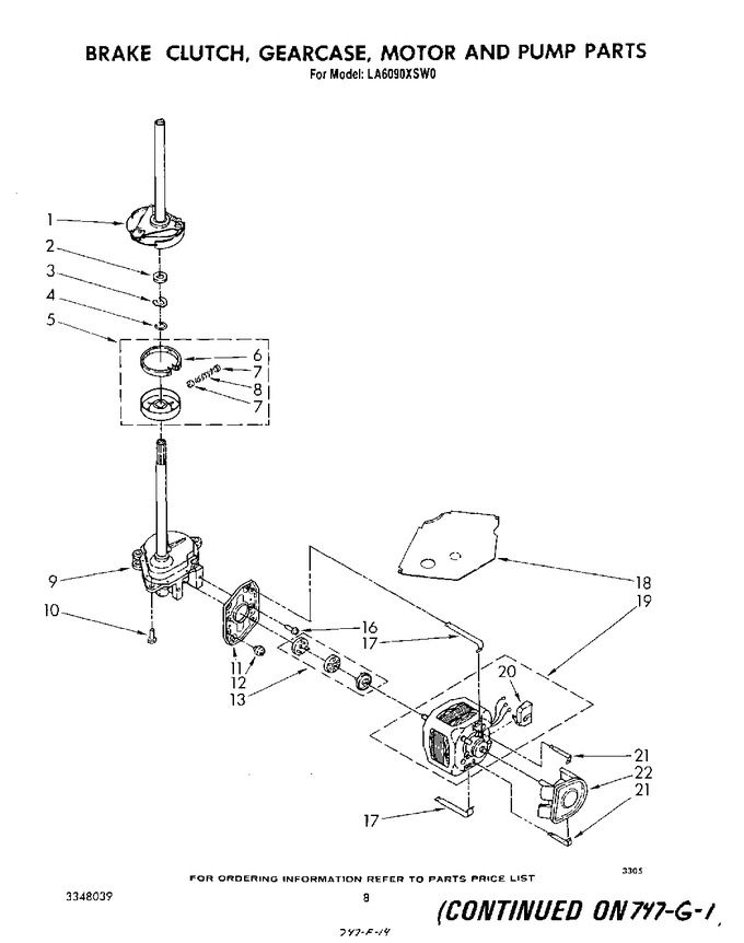 Diagram for LA6090XSW0