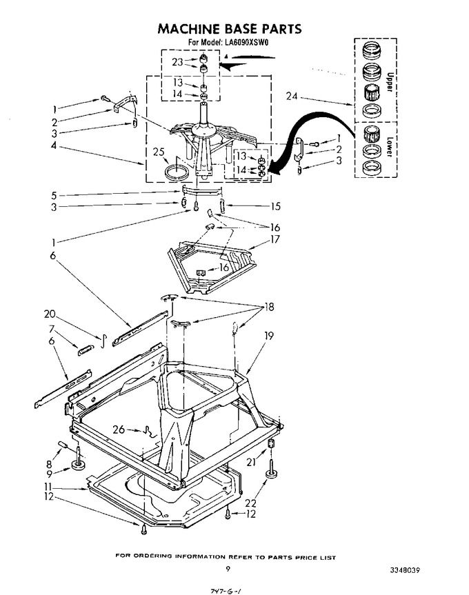 Diagram for LA6090XSW0