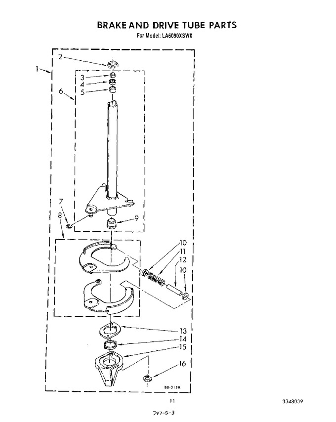 Diagram for LA6090XSW0