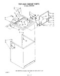 Diagram for 02 - Top And Cabinet , Literature And Optional
