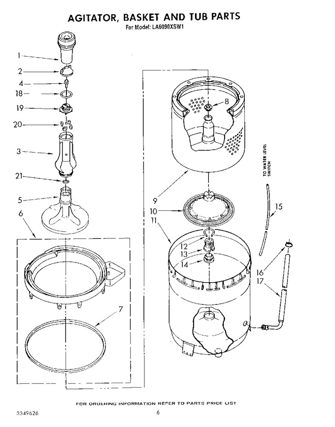 Diagram for LA6090XSW1