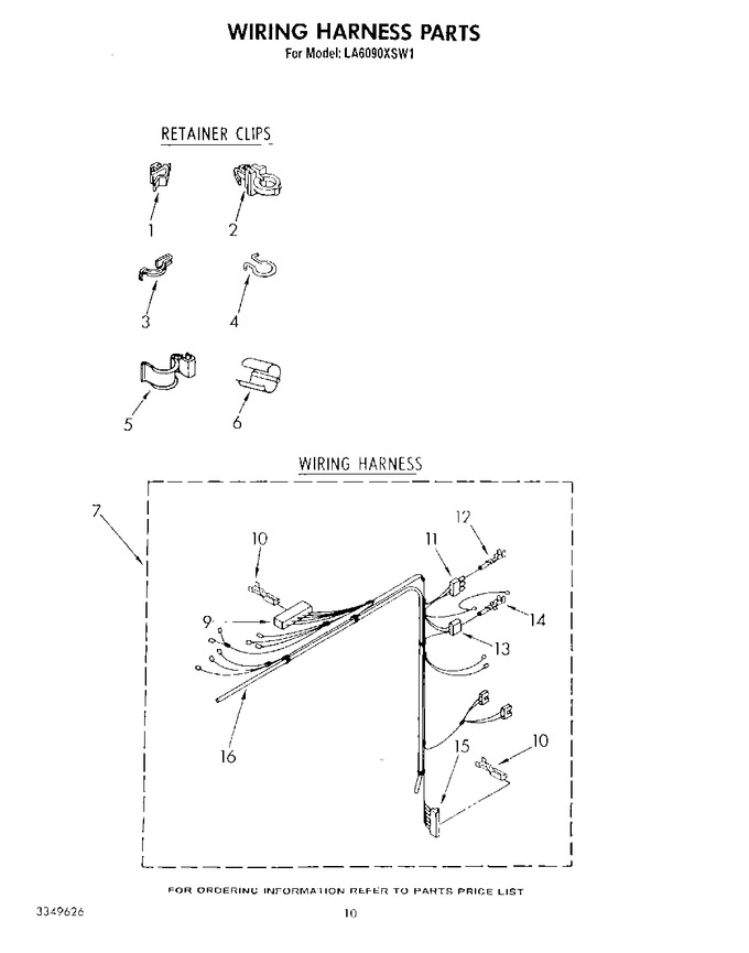 Diagram for LA6090XSW1