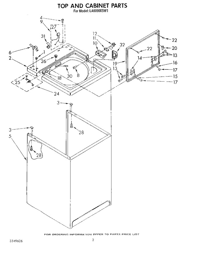 Diagram for LA6090XSW1