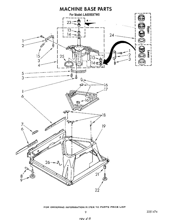 Diagram for LA6090XTW0