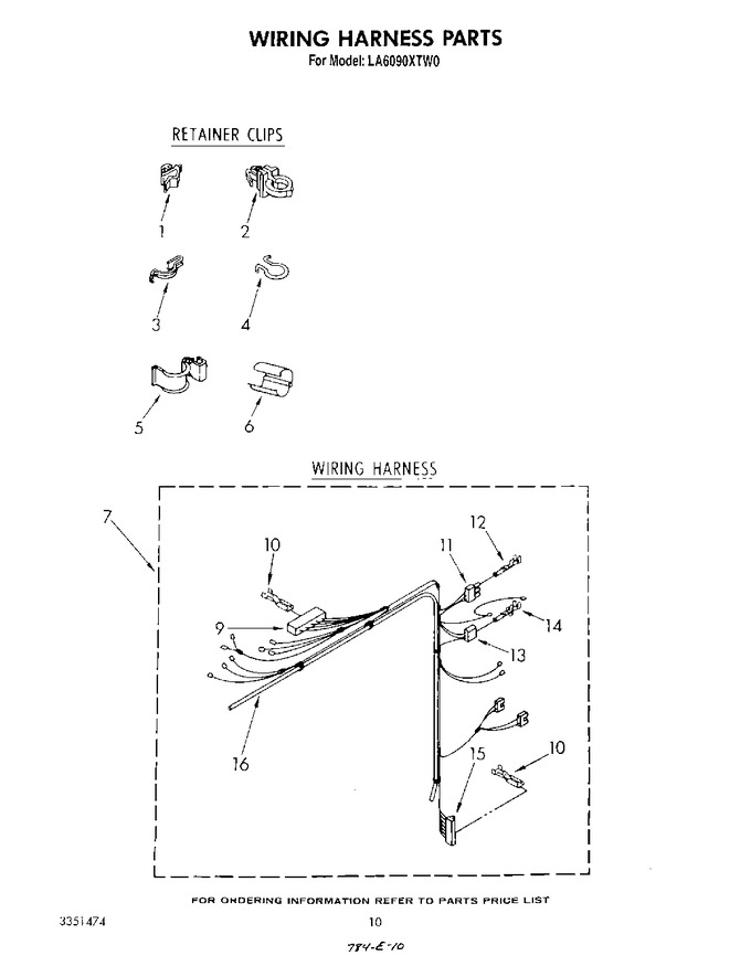 Diagram for LA6090XTW0