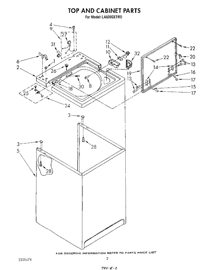 Diagram for LA6090XTW0