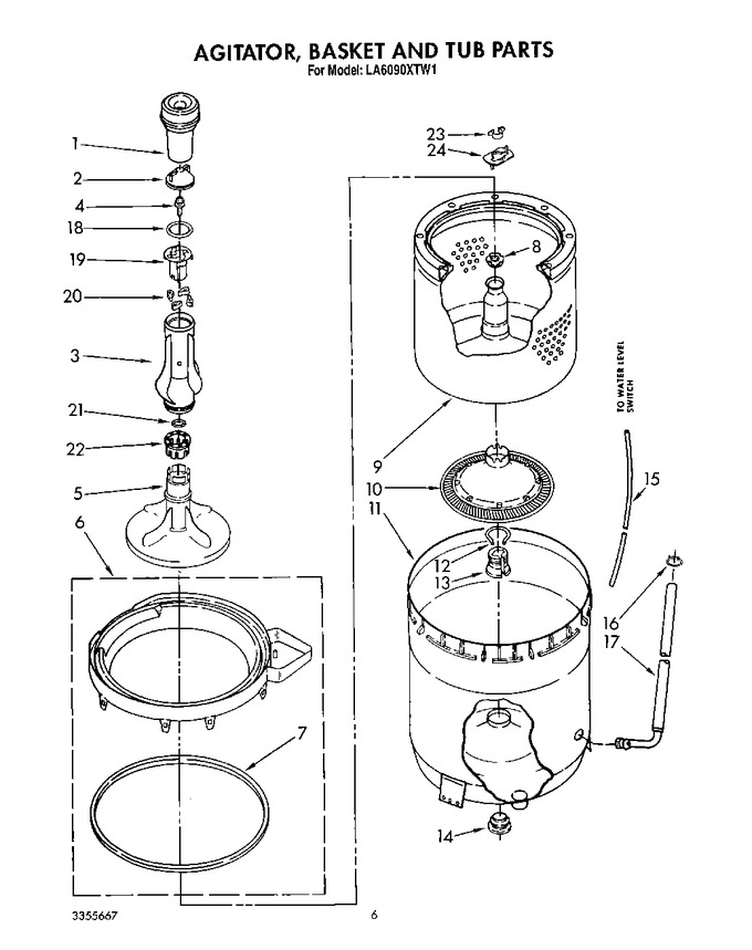 Diagram for LA6090XTW1