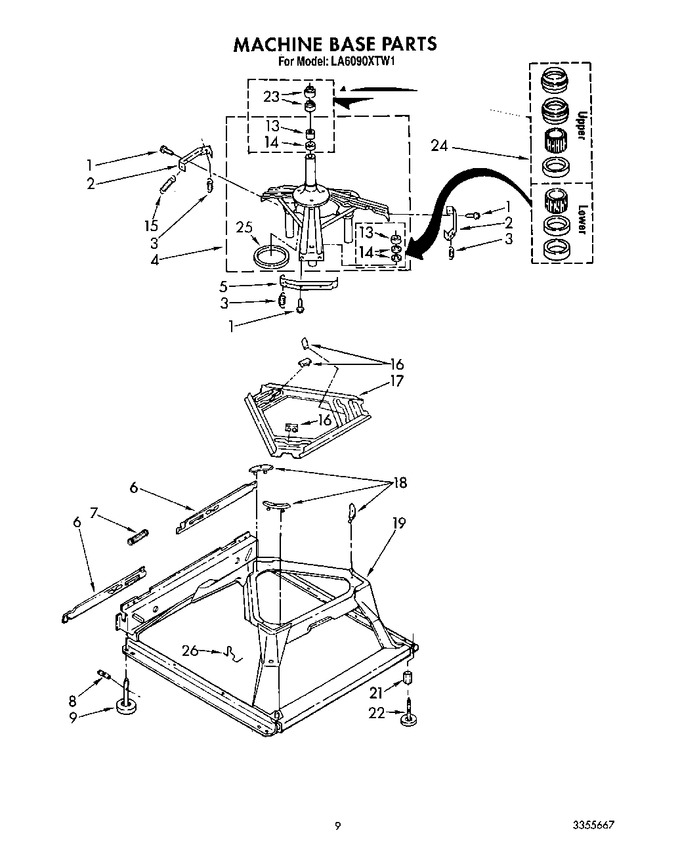 Diagram for LA6090XTW1
