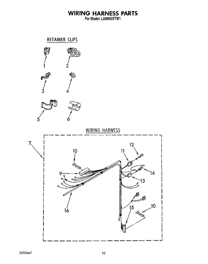 Diagram for LA6090XTW1