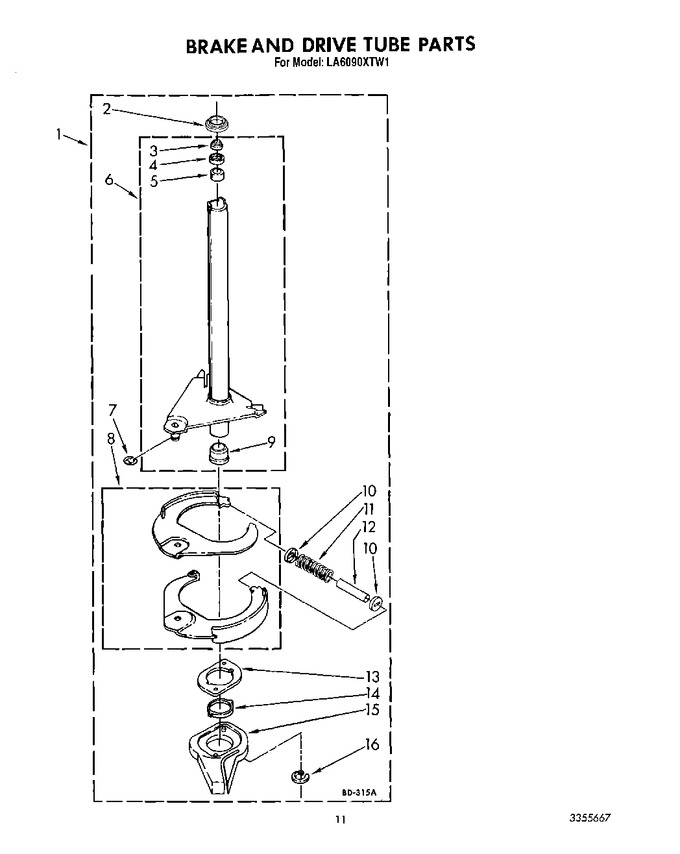 Diagram for LA6090XTW1