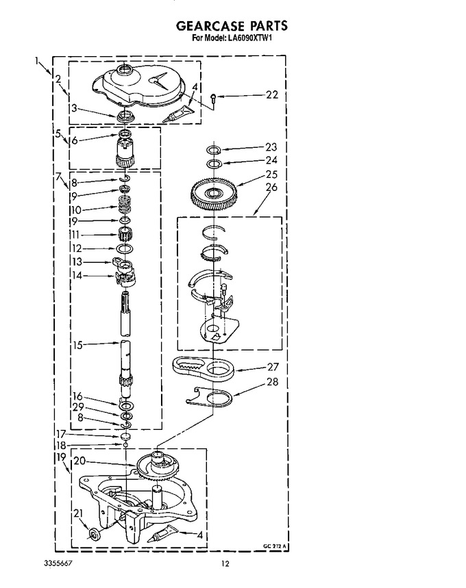 Diagram for LA6090XTW1