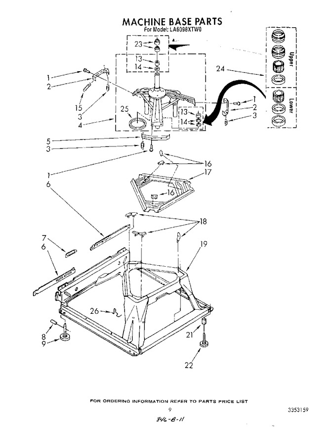 Diagram for LA6098XTF0