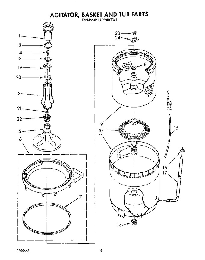 Diagram for LA6098XTN1