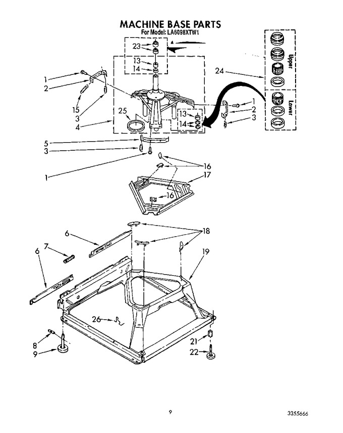 Diagram for LA6098XTW1