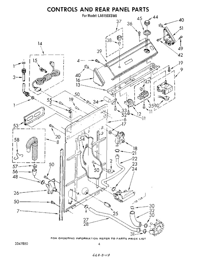 Diagram for LA6150XSW0