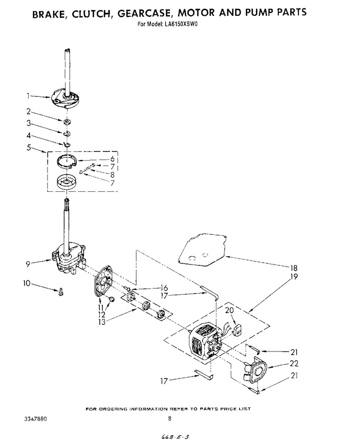 Diagram for LA6150XSW0