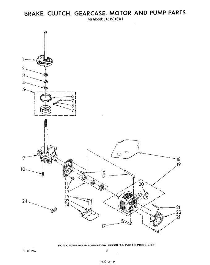 Diagram for LA6150XSW1