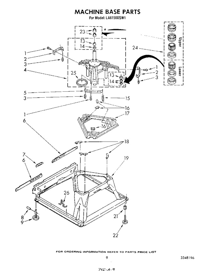 Diagram for LA6150XSW1