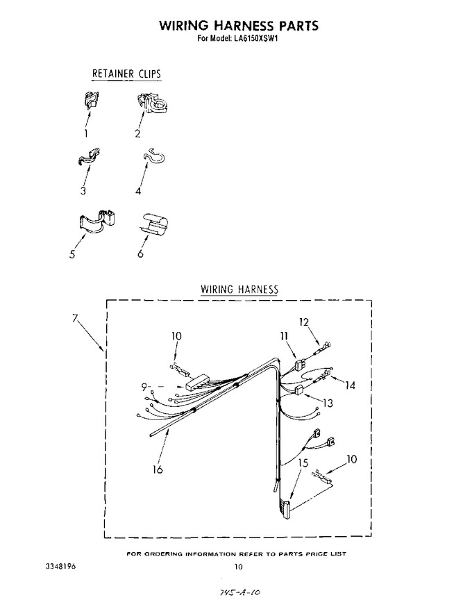 Diagram for LA6150XSW1
