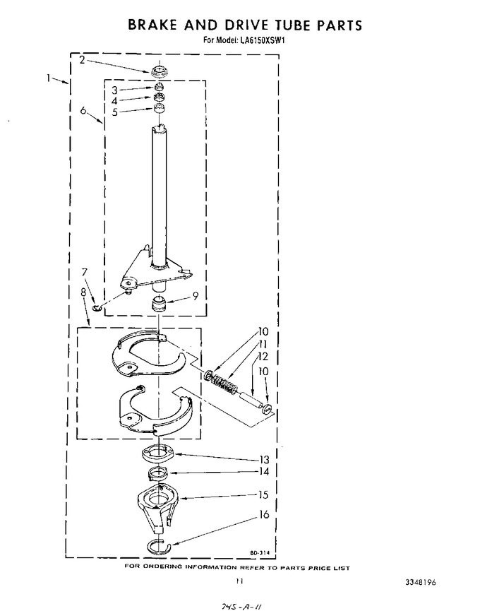 Diagram for LA6150XSW1