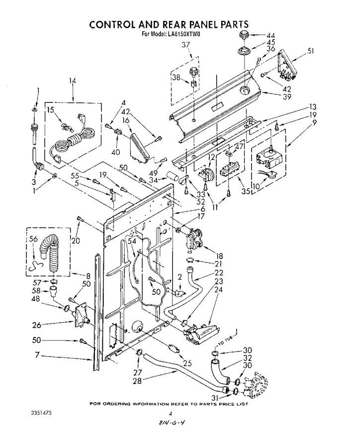 Diagram for LA6150XTF0