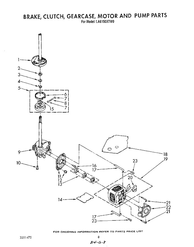 Diagram for LA6150XTM0