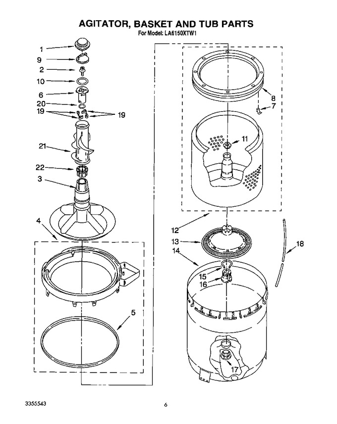 Diagram for LA6150XTG1