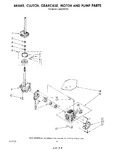 Diagram for 06 - Brake, Clutch, Gearcase, Motor And Pump