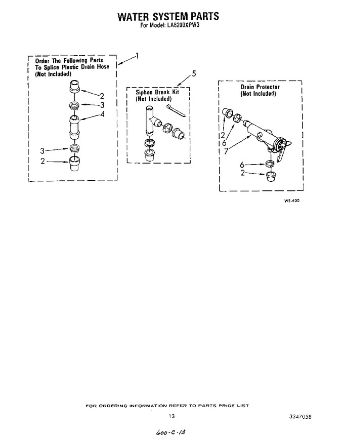 Diagram for LA6200XPW3