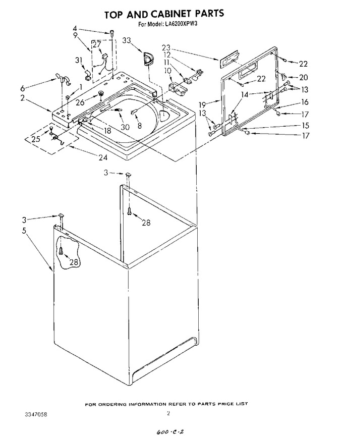 Diagram for LA6200XPW3