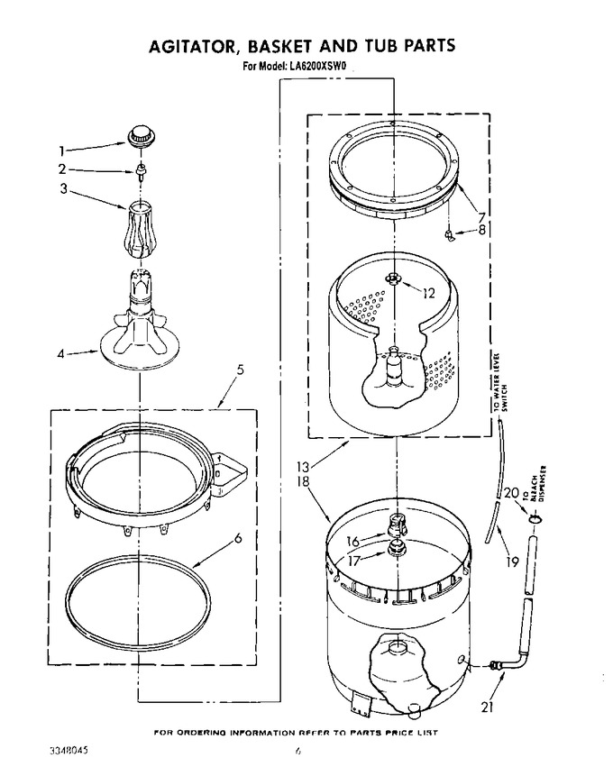 Diagram for LA6200XSW0