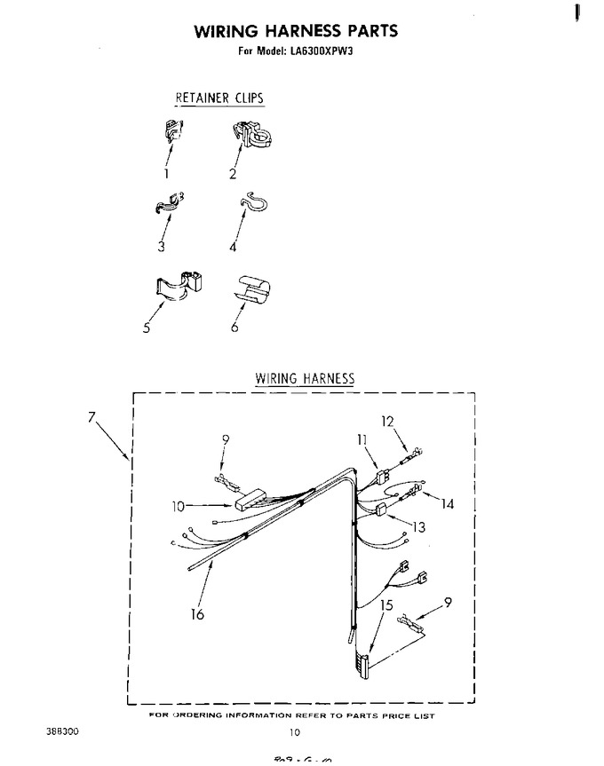Diagram for LA6300XPW3