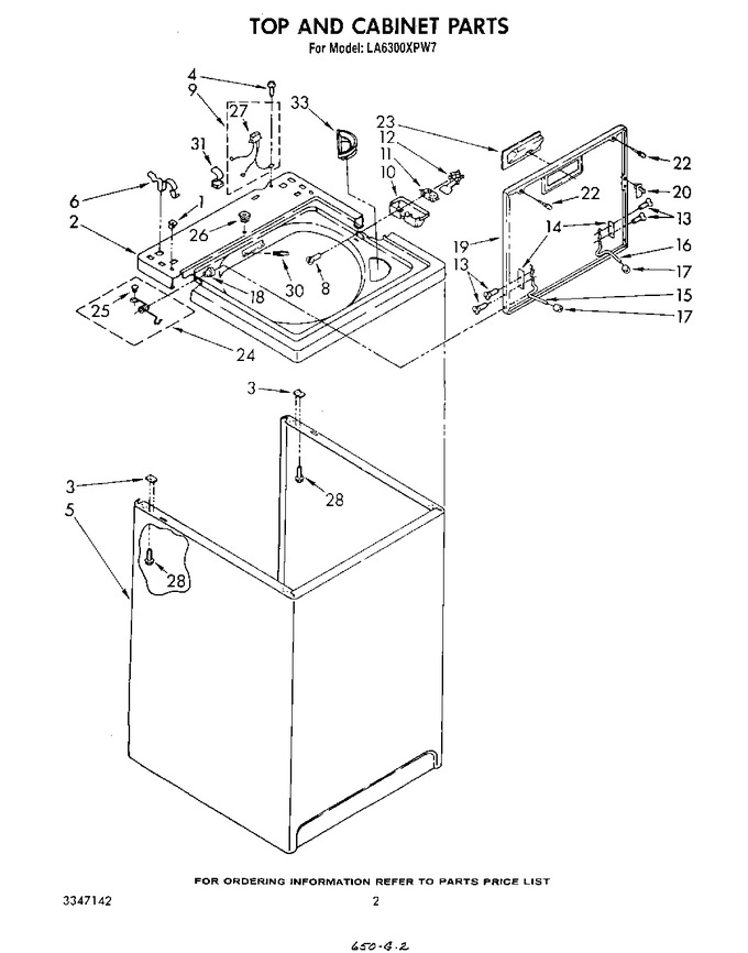 Diagram for LA6300XPW7