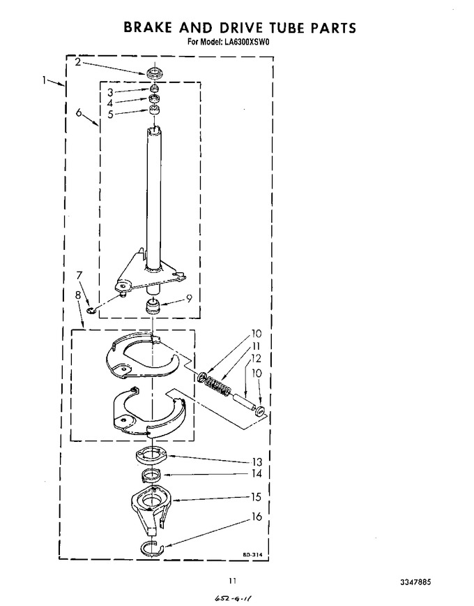 Diagram for LA6300XSW0