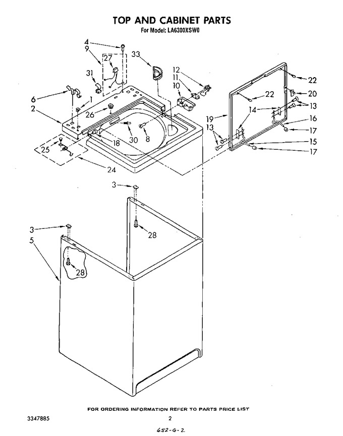 Diagram for LA6300XSW0
