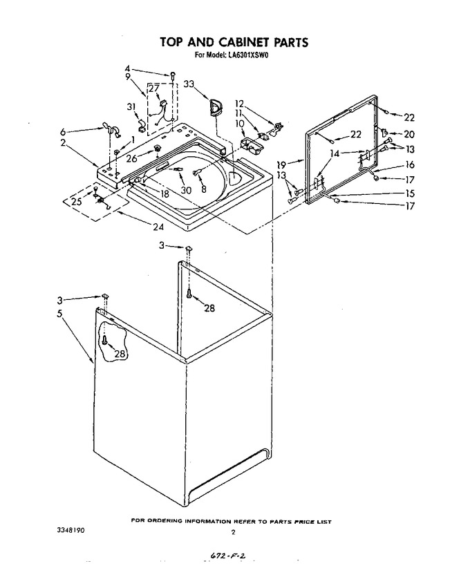 Diagram for LA6301XSW0