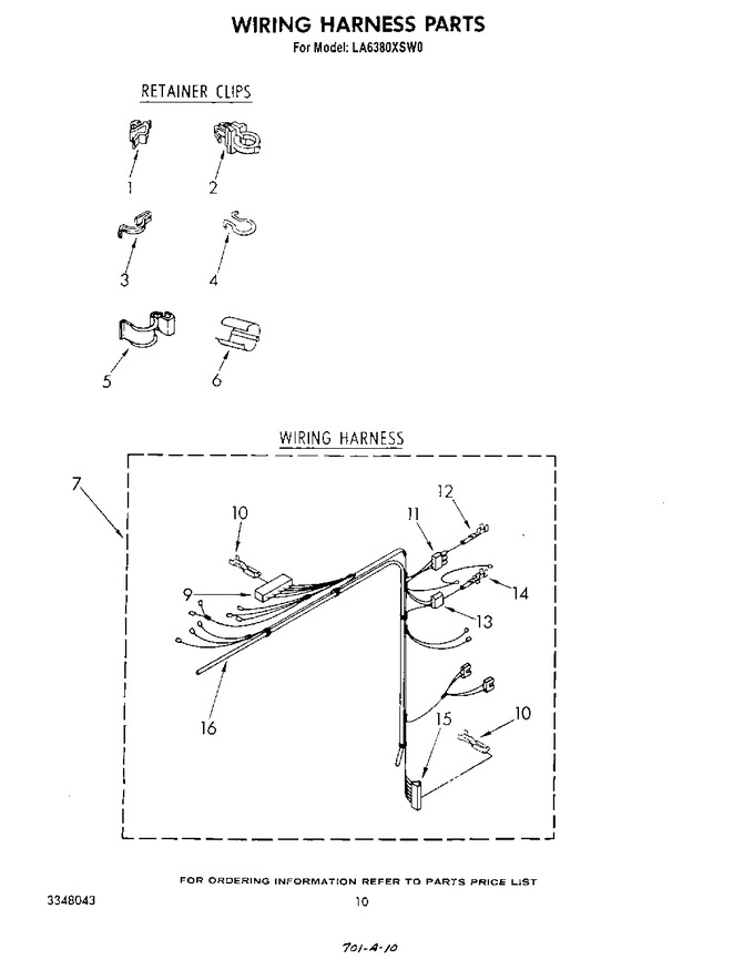 Diagram for LA6380XSW0